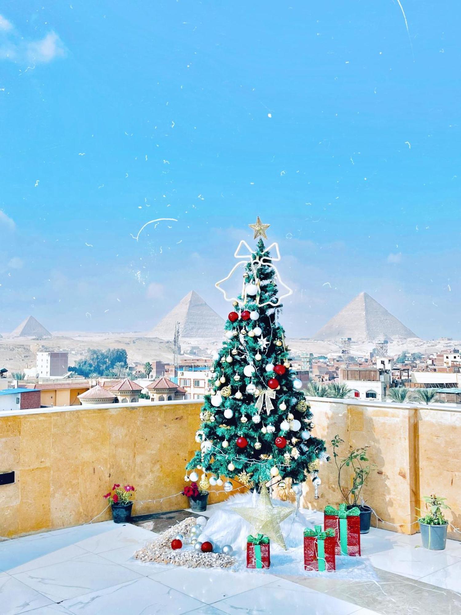 Palm Pyramids View Hotel Kafret el-Gabal Esterno foto
